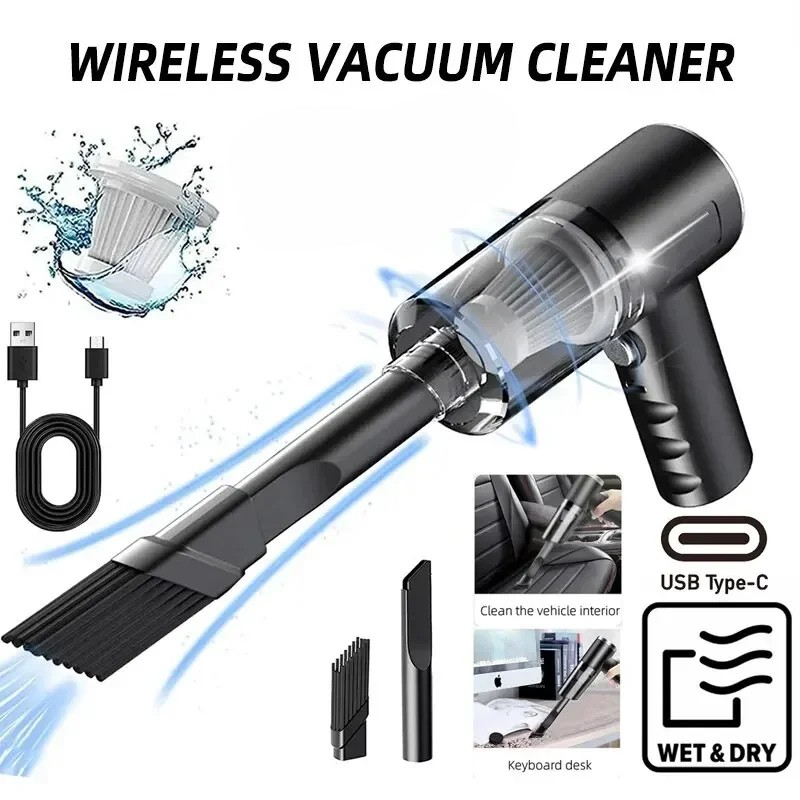 Zetcha™ Premium Wireless Car Vacuum